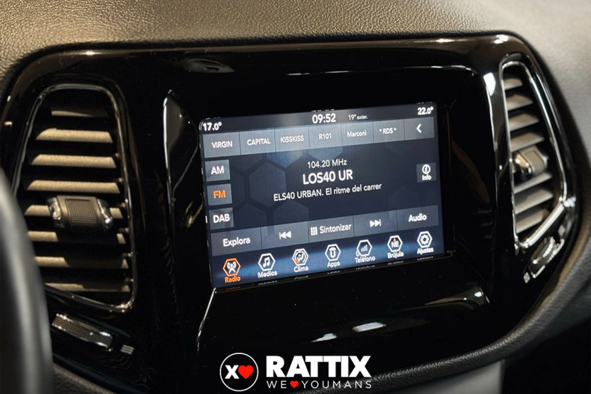 JEEP compass ii 2017 Compass 2.0 mjt Longitude 4wd 140cv auto